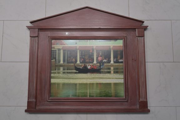 Custom Picture Frame- Cherry Glazed- 30" X 35"